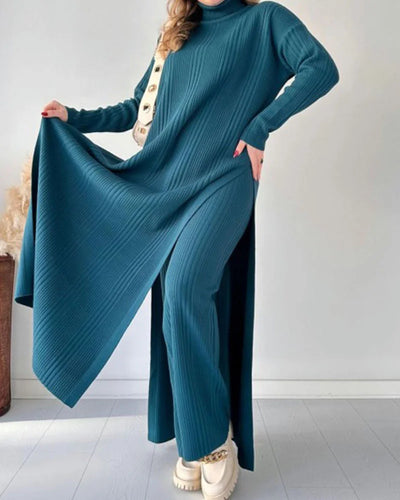 Lisette | Ensemble Élégant à Coupe Longue