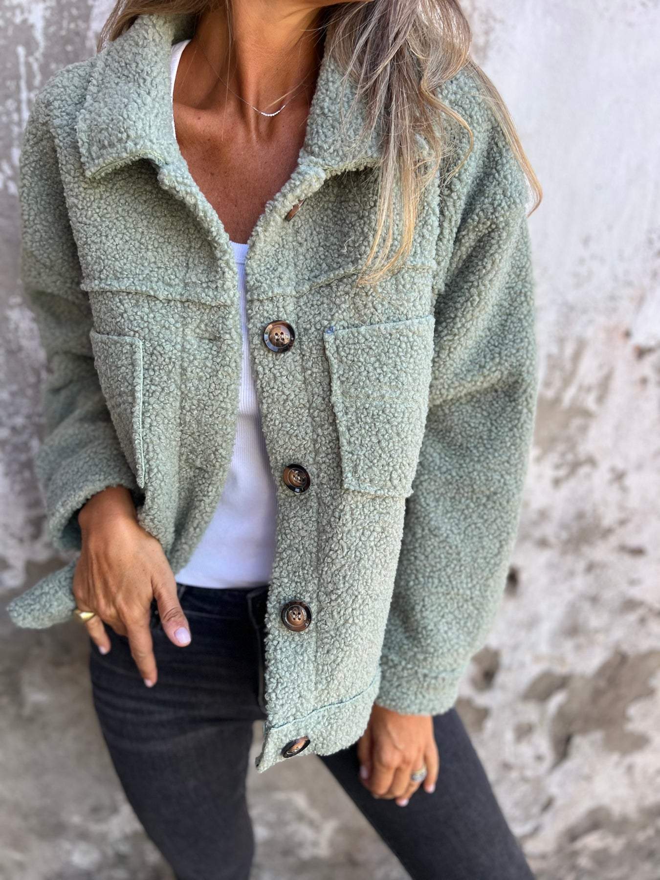 Jess | Manteau Teddy Élégant