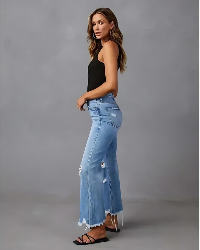 Maya Boho | Jean à jambe large