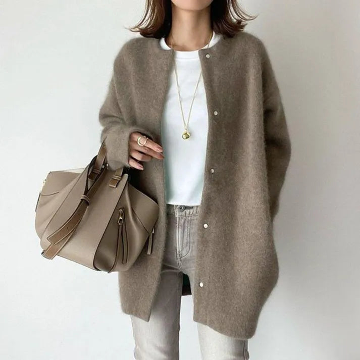 Manuela | Veste en Laine Mérinos Élégante