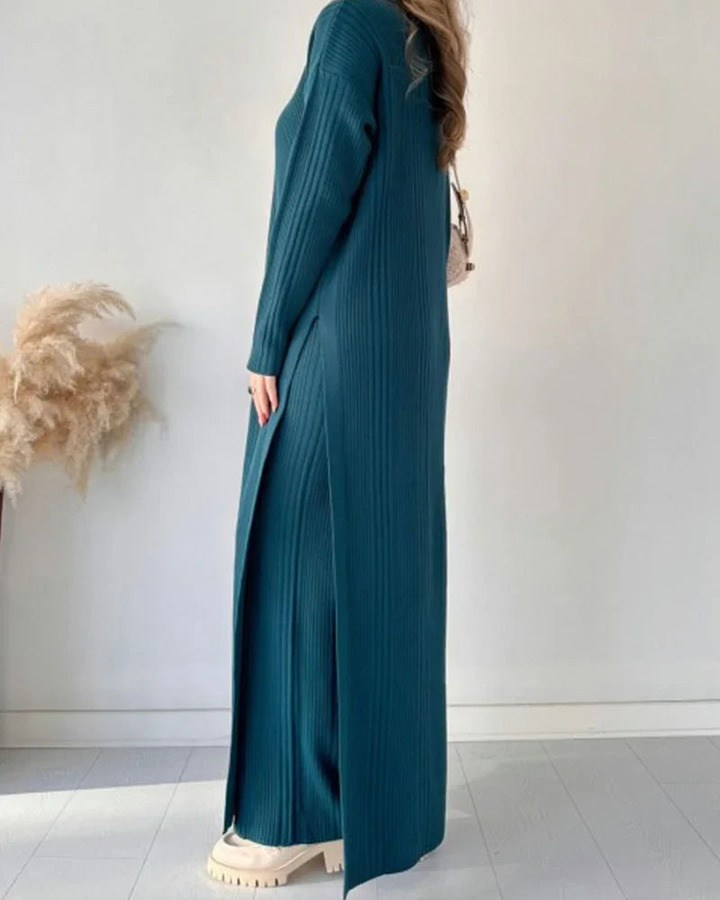 Lisette | Ensemble Élégant à Coupe Longue