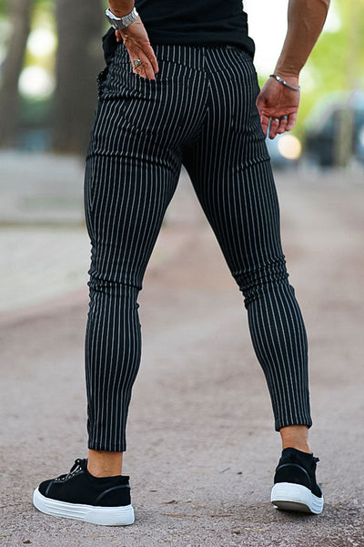 Nolan | Pantalon Stylé à Rayures