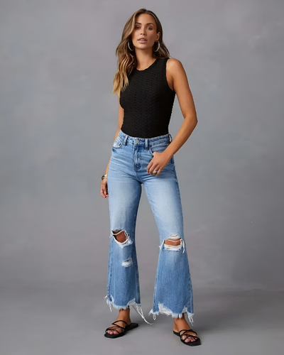 Maya Boho | Jean à jambe large
