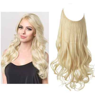 Extensions de cheveux blonds de plage