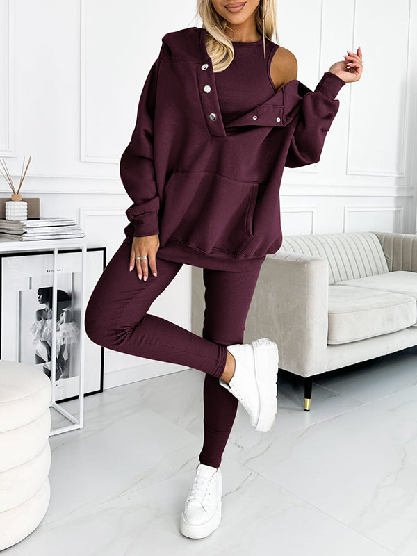 Amélie | Ensemble Sweatshirt Élégant