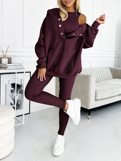 Amélie | Ensemble Sweatshirt Élégant
