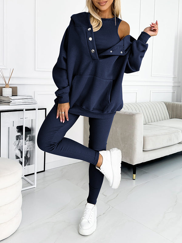 Amélie | Ensemble Sweatshirt Élégant