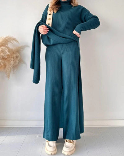 Lisette | Ensemble Élégant à Coupe Longue