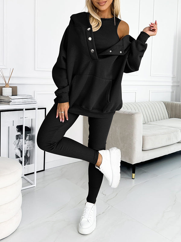 Amélie | Ensemble Sweatshirt Élégant