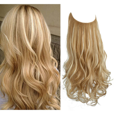 Extensions de cheveux blond doré/blond plage