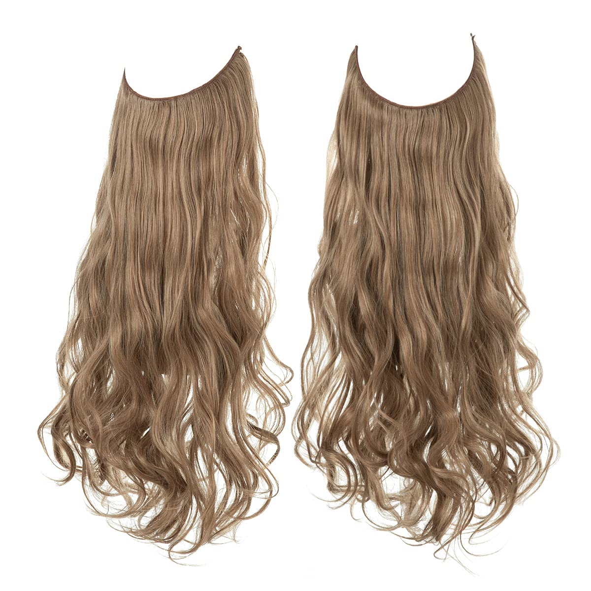 Extensions de cheveux blonds bruns