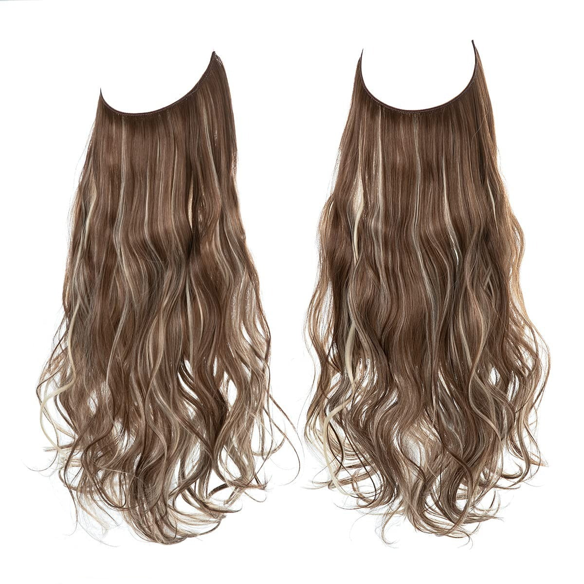 Extensions de cheveux bruns/blonds de plage