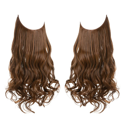 Extensions de cheveux châtain clair