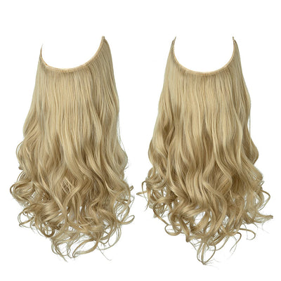 Extensions de cheveux blonds naturels