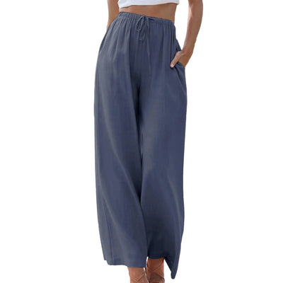 Vivienne | Pantalon en coton/lin