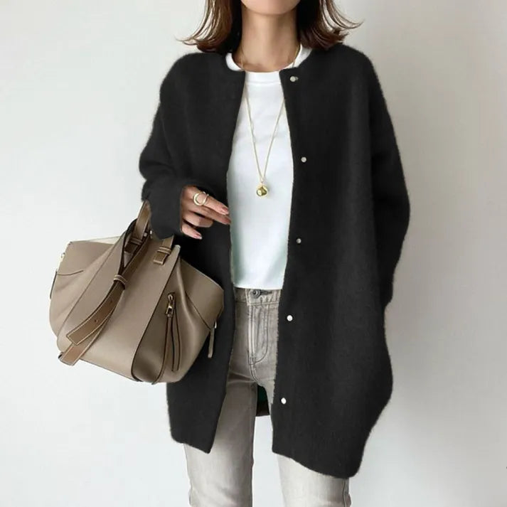 Manuela | Veste en Laine Mérinos Élégante