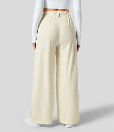 PANTALON LARGE TAILLE HAUTE