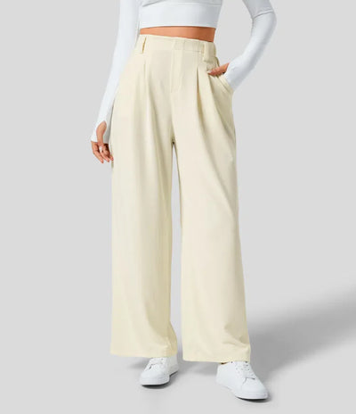 PANTALON LARGE TAILLE HAUTE
