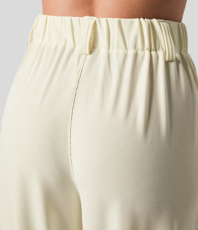 PANTALON LARGE TAILLE HAUTE