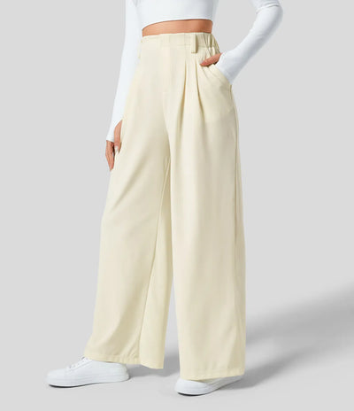 PANTALON LARGE TAILLE HAUTE