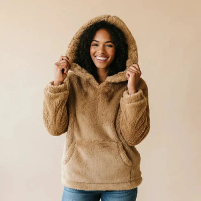 Huggi Fluffy | Sweat à Capuche