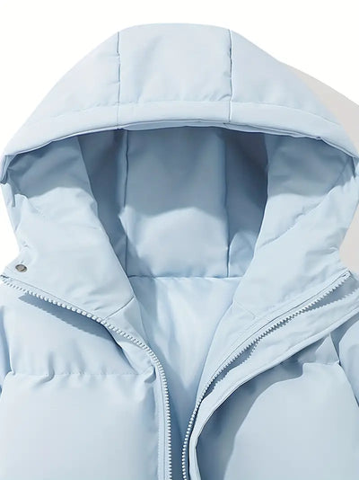 Anna | Manteau d'Hiver Doublé avec Capuche