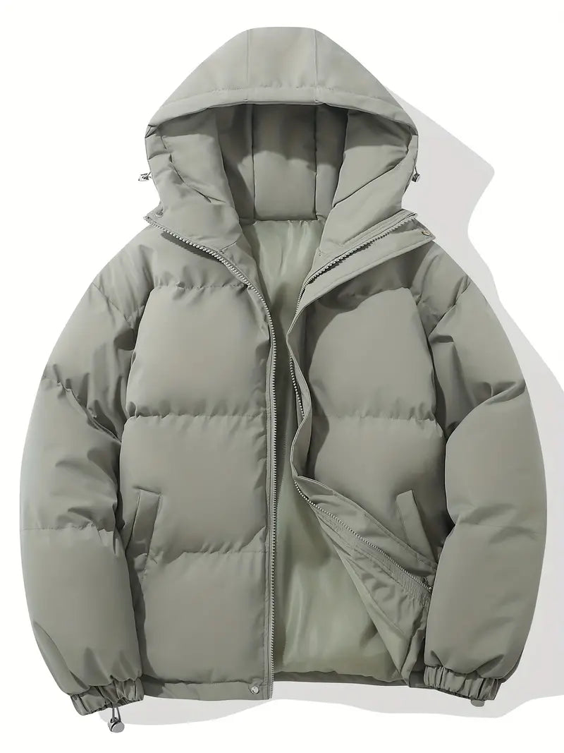 Anna | Manteau d'Hiver Doublé avec Capuche