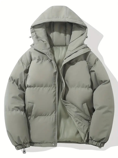 Anna | Manteau d'Hiver Doublé avec Capuche