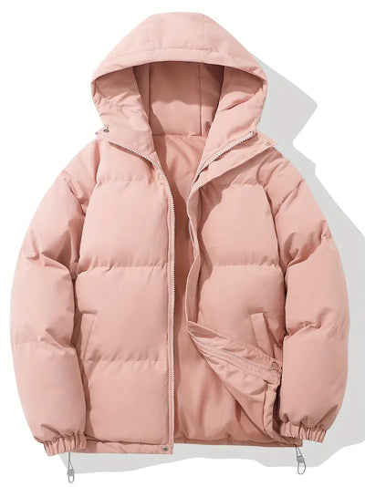 Anna | Manteau d'Hiver Doublé avec Capuche