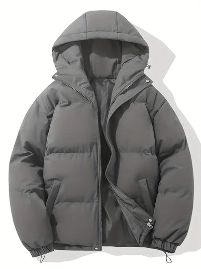 Anna | Manteau d'Hiver Doublé avec Capuche