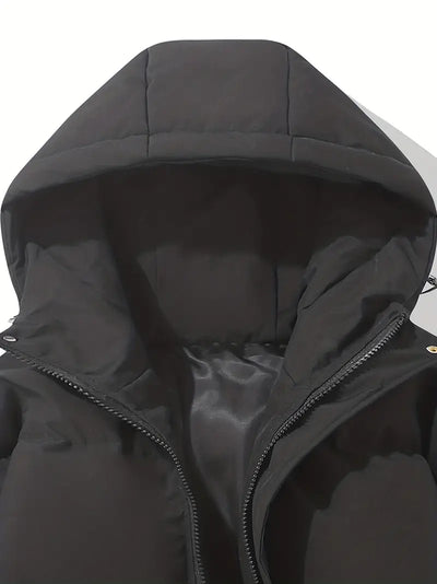 Anna | Manteau d'Hiver Doublé avec Capuche
