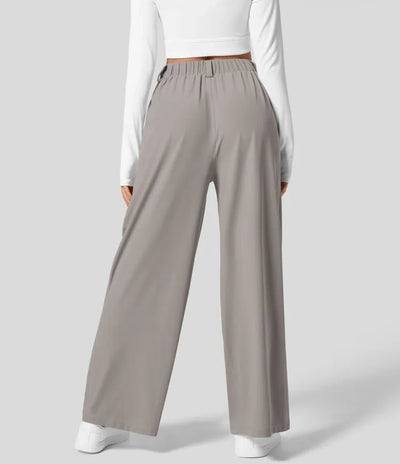 PANTALON LARGE TAILLE HAUTE