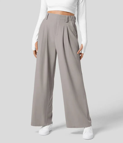 PANTALON LARGE TAILLE HAUTE