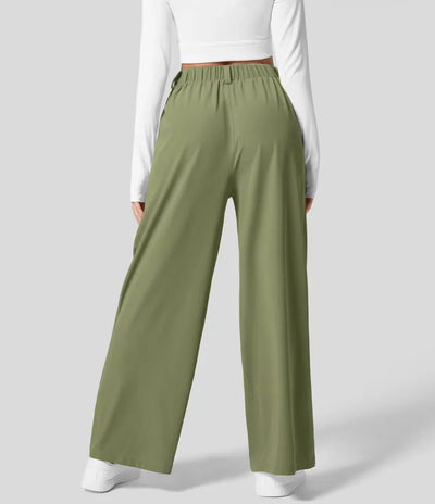 PANTALON LARGE TAILLE HAUTE
