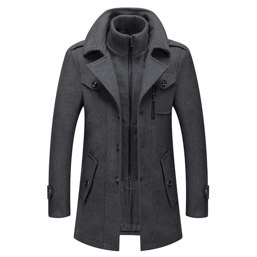 Maximilian | Manteau d'Hiver Élégant