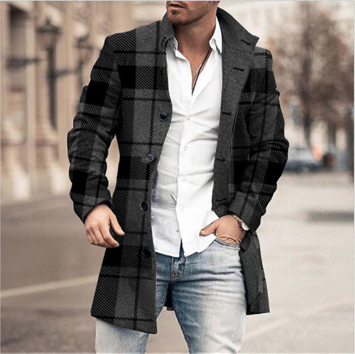 Louis | Manteau Classique pour Homme