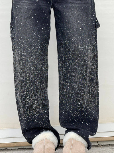 Belle | Jean en Denim Brillant
