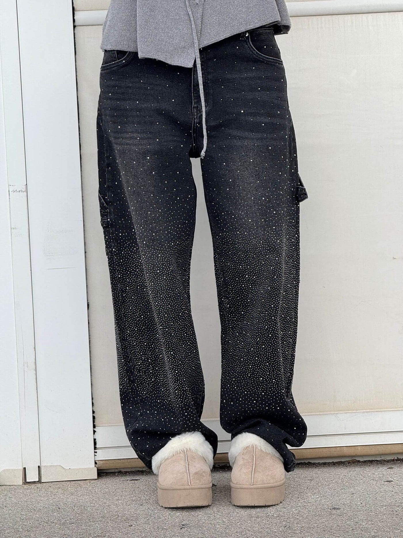 Belle | Jean en Denim Brillant