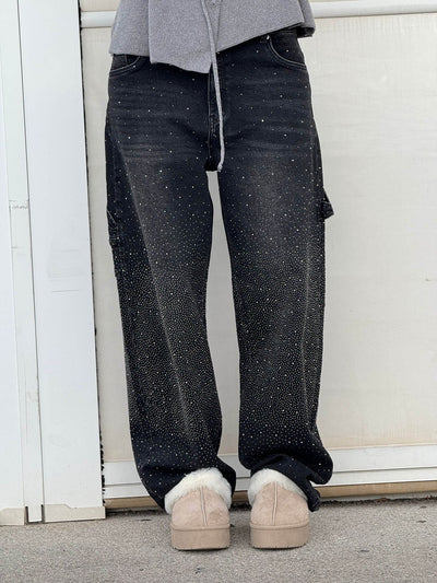 Belle | Jean en Denim Brillant