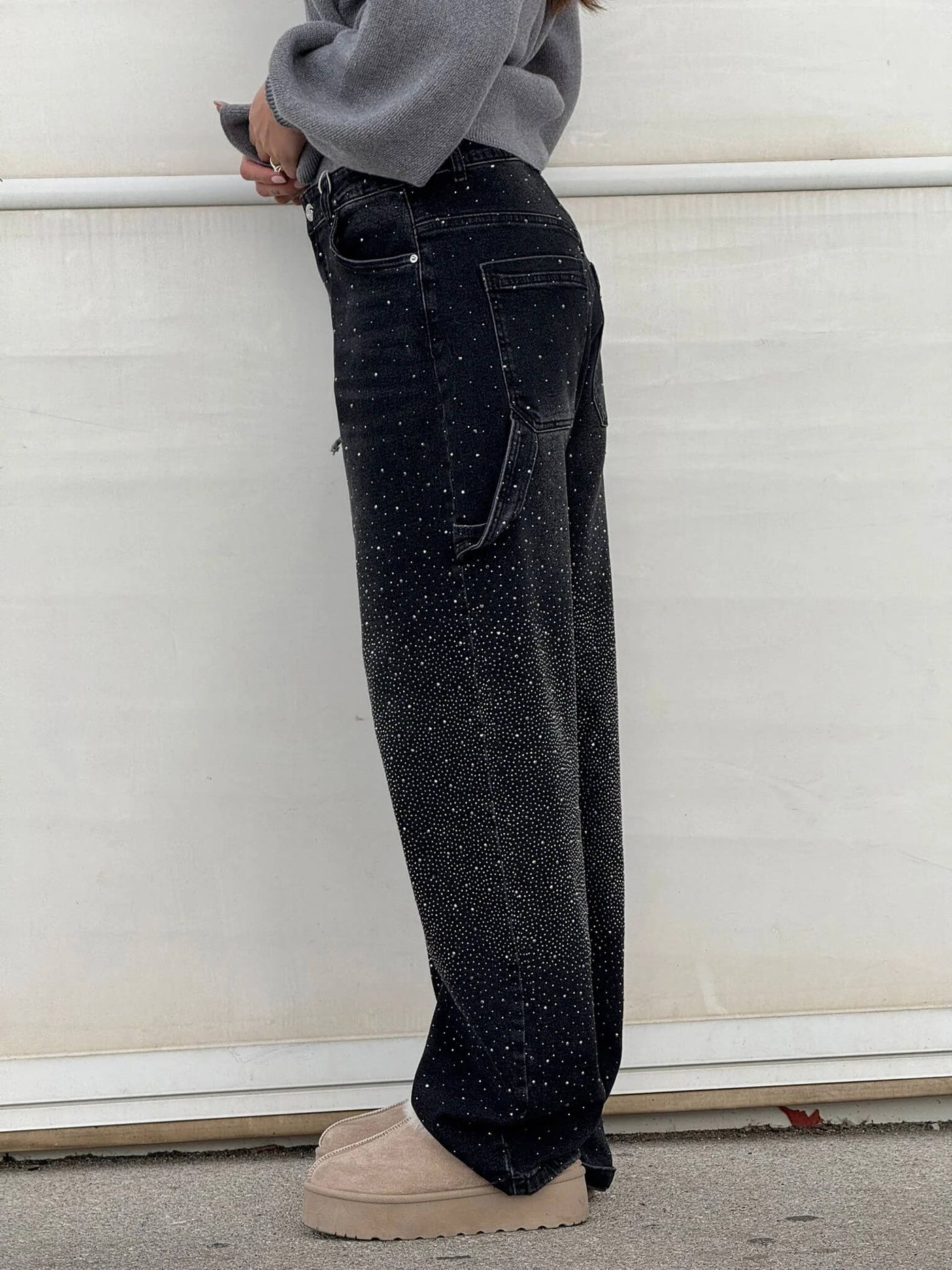 Belle | Jean en Denim Brillant