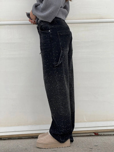 Belle | Jean en Denim Brillant