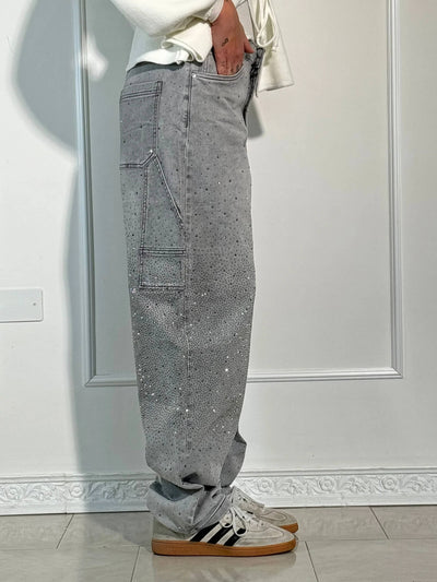 Belle | Jean en Denim Brillant