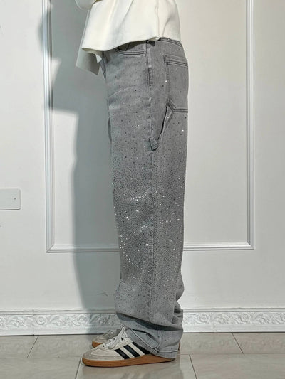 Belle | Jean en Denim Brillant