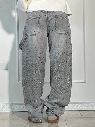 Belle | Jean en Denim Brillant