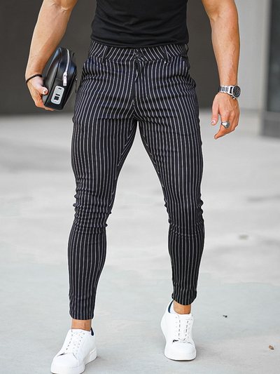 Nolan | Pantalon Stylé à Rayures
