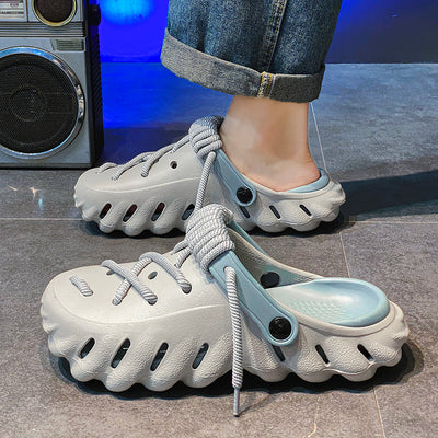 Kay | Laced Clogs
