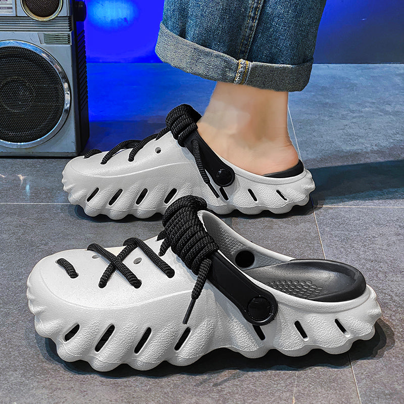 Kay | Laced Clogs