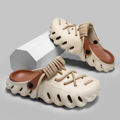 Kay | Laced Clogs