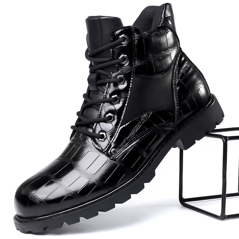 Rendell | Bottes en Cuir de Crocodile