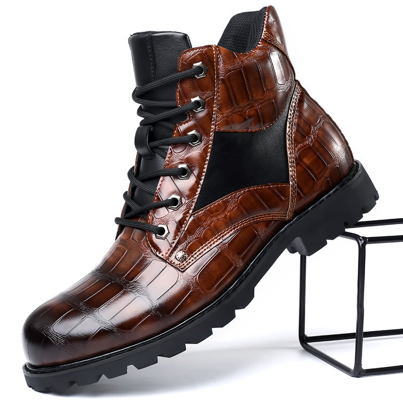 Rendell | Bottes en Cuir de Crocodile